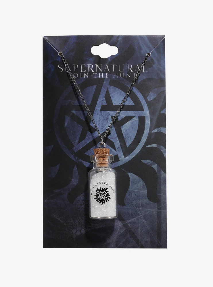 Supernatural Salt Bottle Necklace