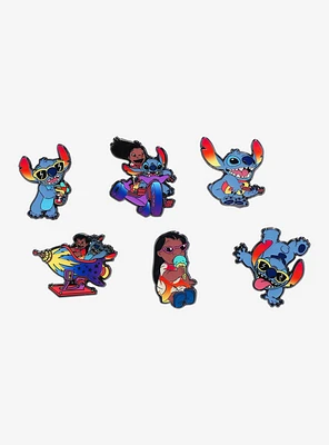 Loungefly Disney Lilo & Stitch Summer Fun Blind Box Enamel Pin