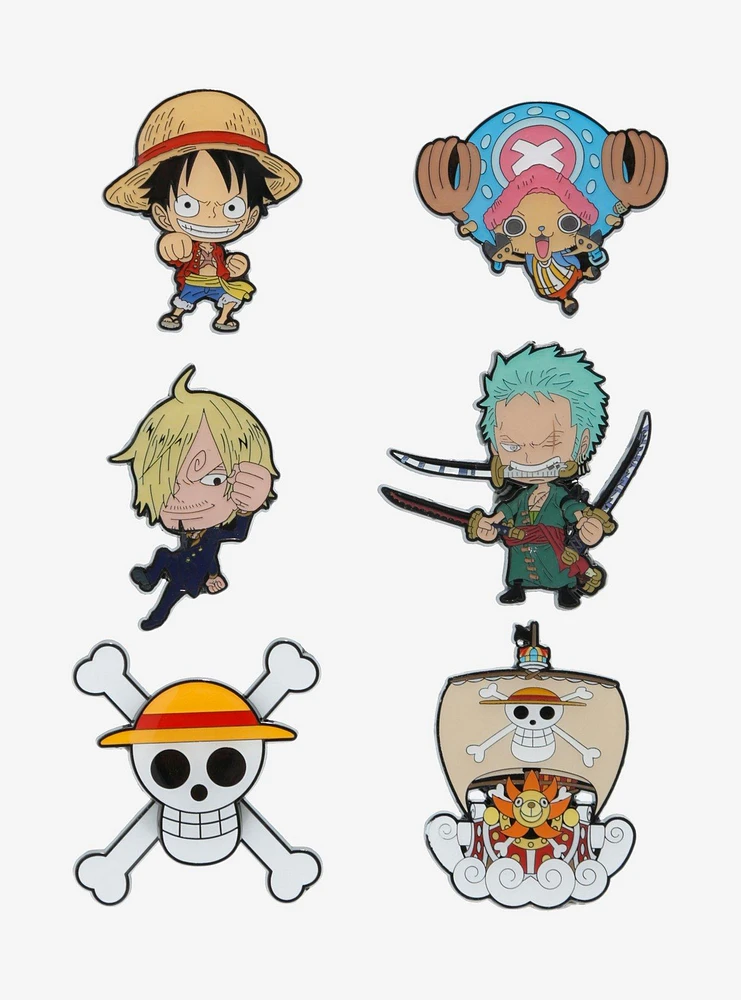 Loungefly One Piece Chibi Blind Box Enamel Pin