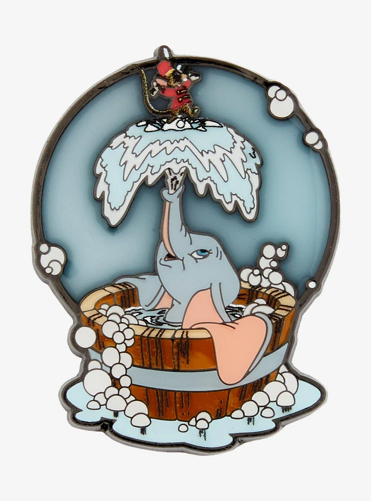 Loungefly Disney Dumbo Bath Bubble Enamel Pin