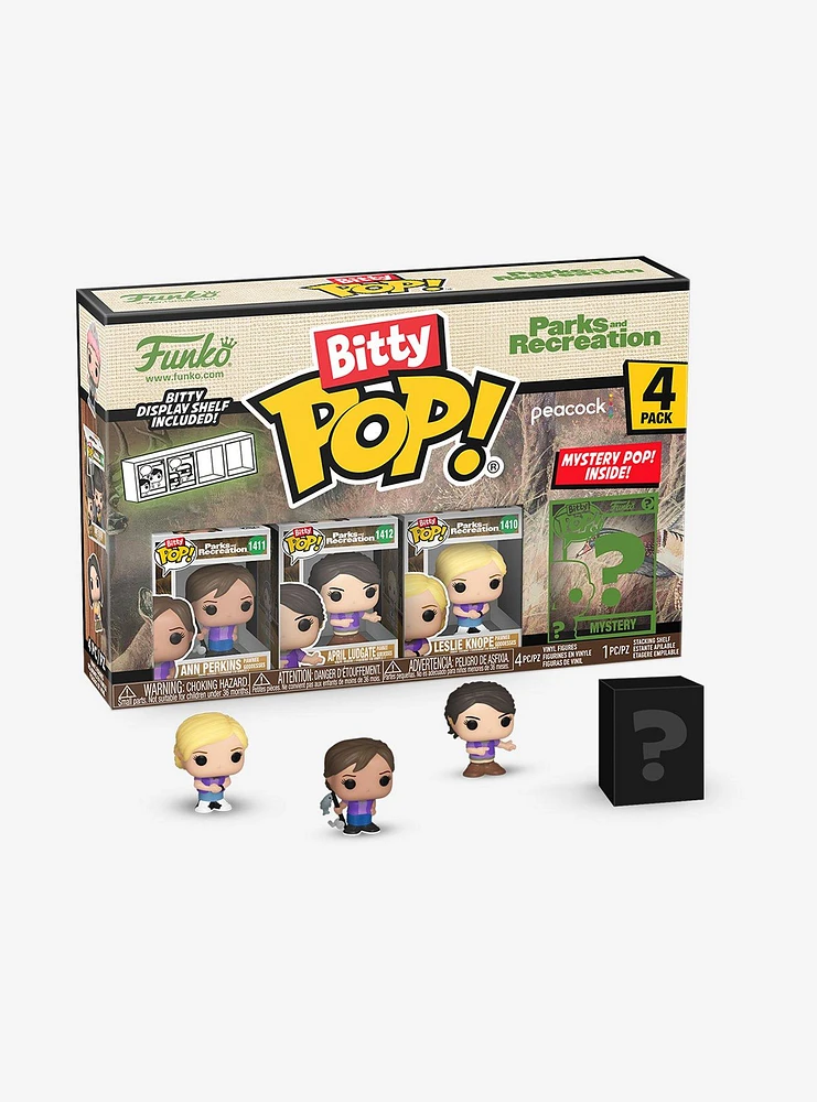 Funko Bitty Pop! Parks and Recreation Pawnee Goddesses Blind Box Mini Vinyl Figure Set