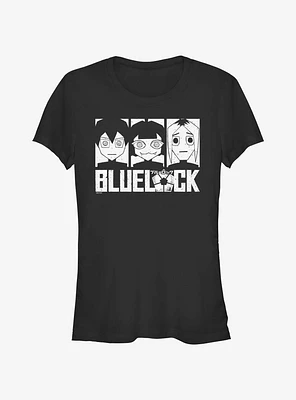 Blue Lock Team Z Yoichi Isagi Meguru Bachira and Gin Gagamaru Girls T-Shirt
