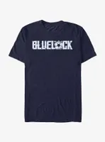Blue Lock Glitch Logo T-Shirt