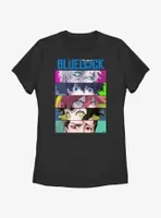 Blue Lock Eyes Locked Womens T-Shirt