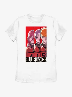 Blue Lock Team Red Hyoma Chigiri Reo Mikage and Rensuke Kunigami Womens T-Shirt