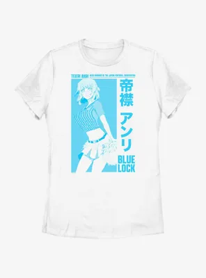 Blue Lock New Member Anri Teieri Womens T-Shirt