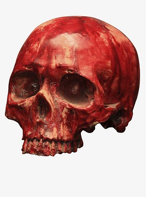 Bloody Resin Skull Decor