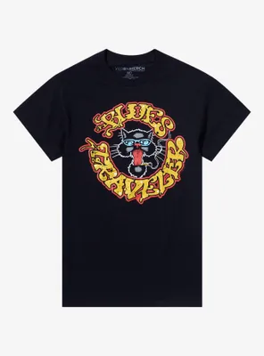 Blues Traveler Smoking Cat T-Shirt