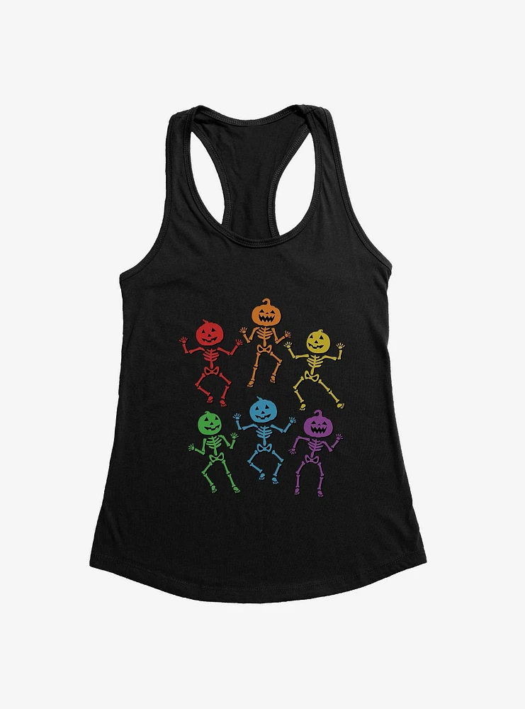 Hot Topic Rainbow Skeletons Girls Tank