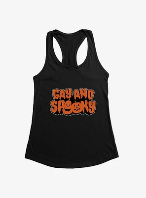 Hot Topic Gay And Spooky Pumpkins Girls Tank