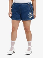 Her Universe Disney Donald Duck Denim Sailor Shorts Plus