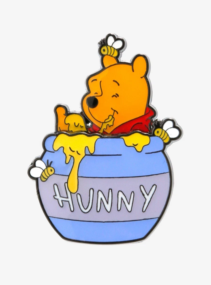 Loungefly Disney Winnie The Pooh Hunny Sliding Enamel Pin