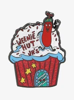 Loungefly SpongeBob SquarePants Weenie Hut Jr's Glitter Enamel Pin