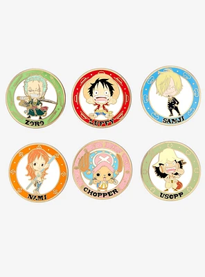 Loungefly One Piece Chibi Character Blind Box Enamel Pin