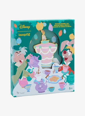 Loungefly Disney Alice In Wonderland Unbirthday Cake Sliding Pin