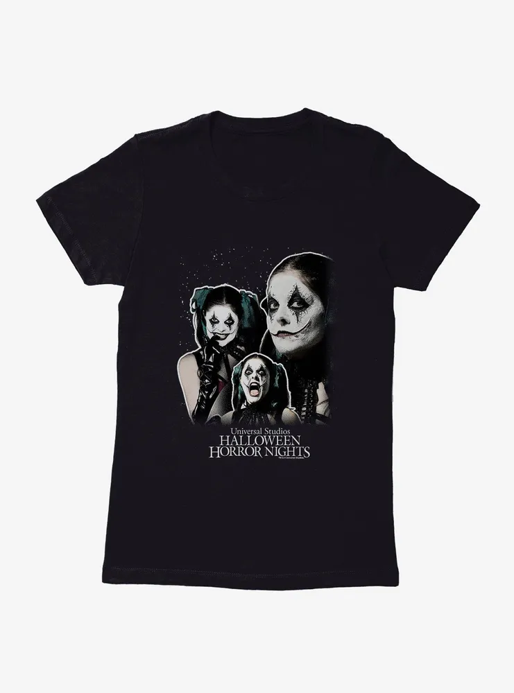 Universal Studios Halloween Horror Nights Chance The Clown Womens T-Shirt