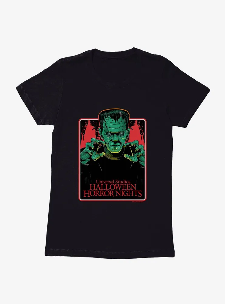 Universal Studios Halloween Horror Nights Frankenstein Womens T-Shirt