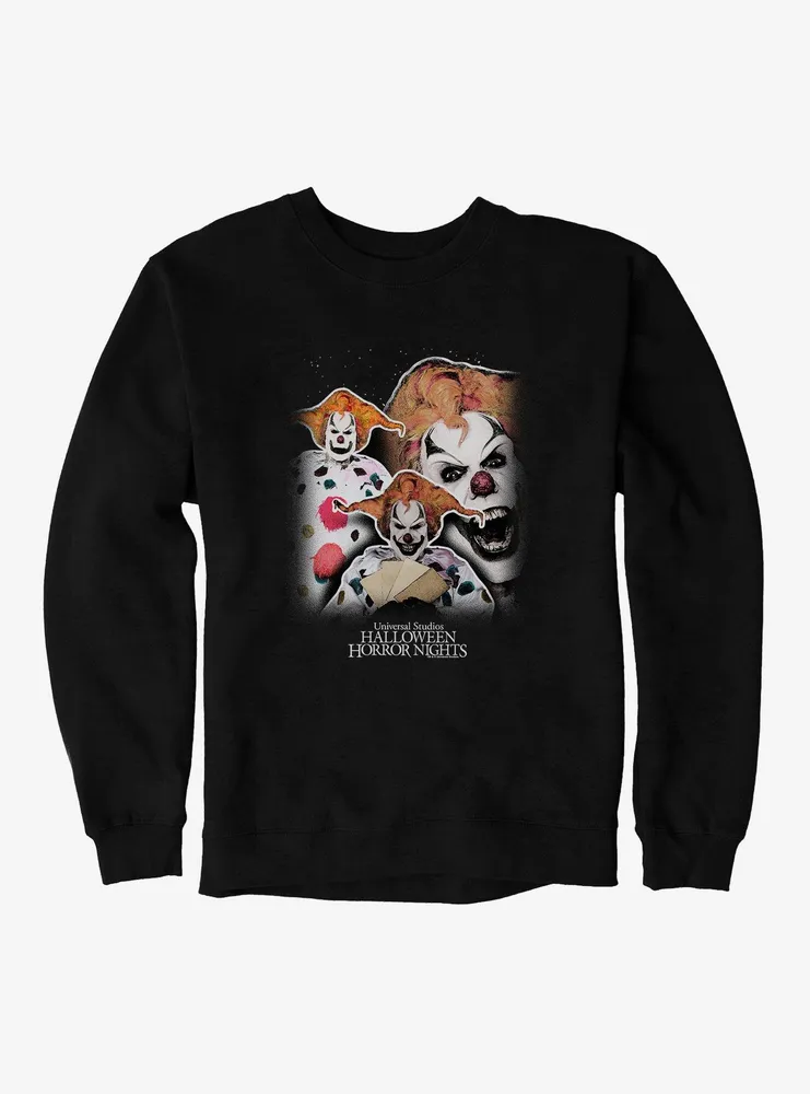 Universal Studios Halloween Horror Nights Jack The Clown Sweatshirt