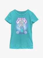 Disney Frozen Elsa Retro Youth Girls T-Shirt