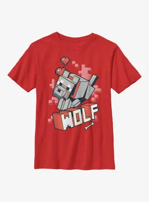 Minecraft Wolf Hero Youth T-Shirt