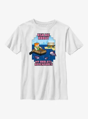Minecraft My Adventures Youth T-Shirt