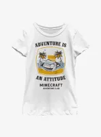 Minecraft Steve Beach Adventure Youth Girls T-Shirt