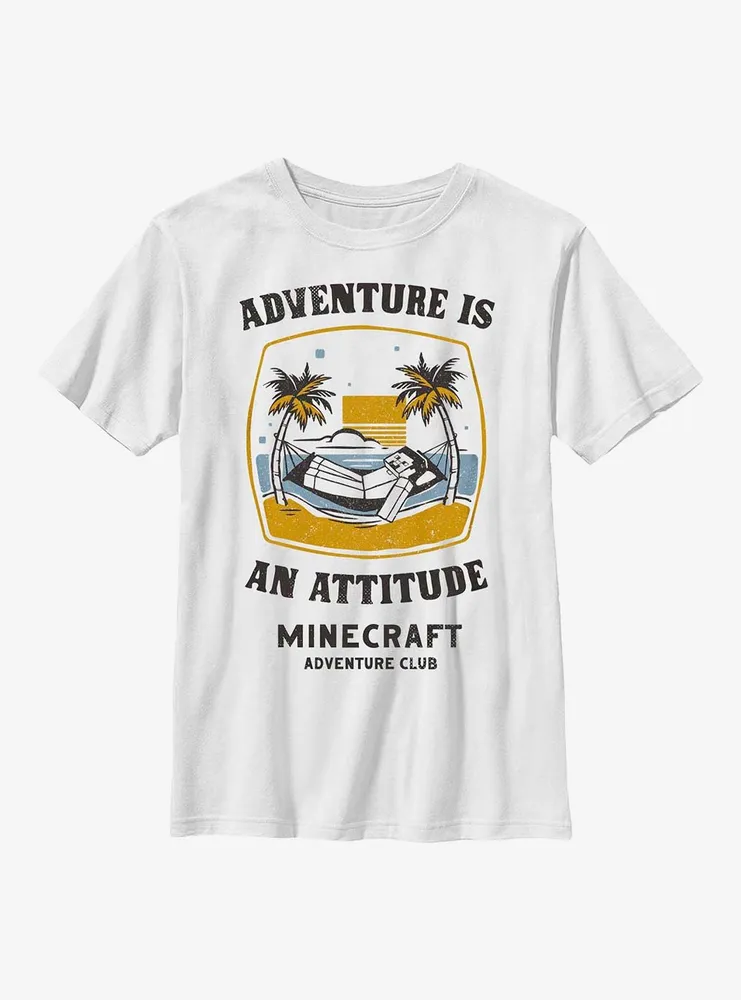 Minecraft Steve Beach Adventure Youth T-Shirt