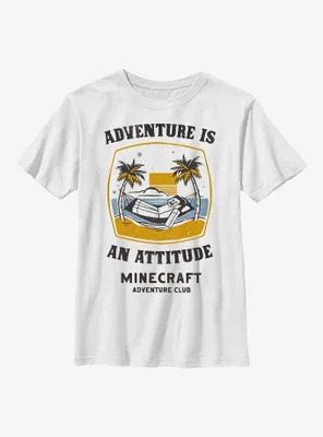 Minecraft Steve Beach Adventure Youth T-Shirt