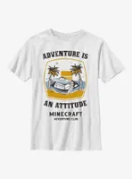 Minecraft Steve Beach Adventure Youth T-Shirt