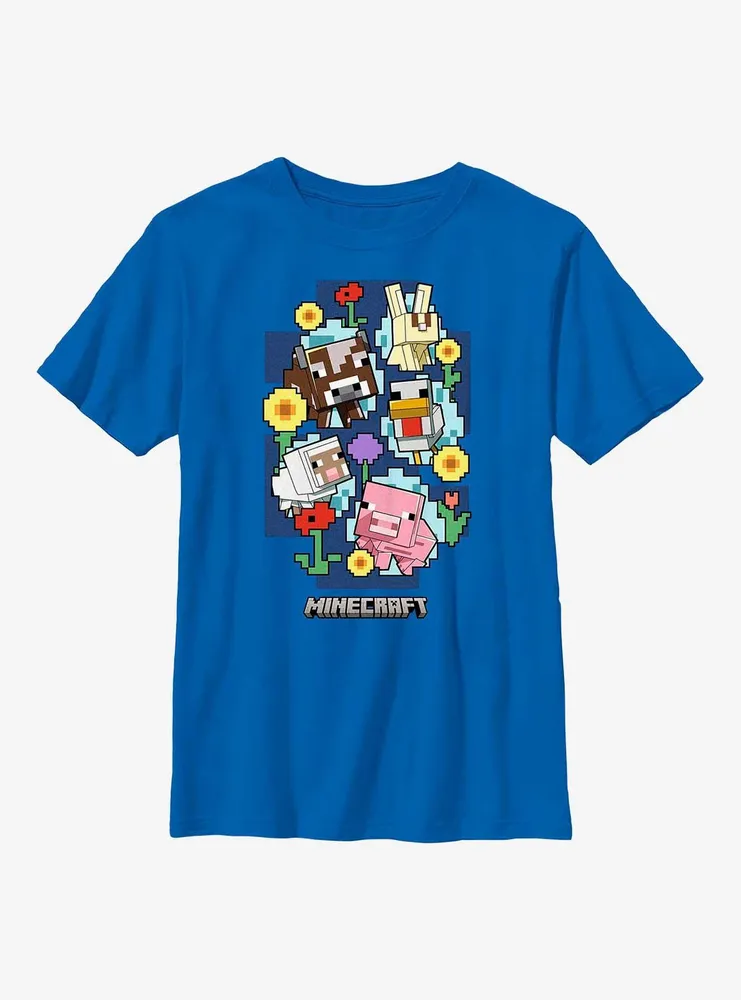 Minecraft Farm Spring Youth T-Shirt