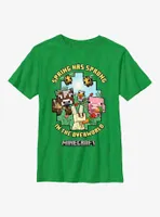 Minecraft Spring Sprung Youth T-Shirt