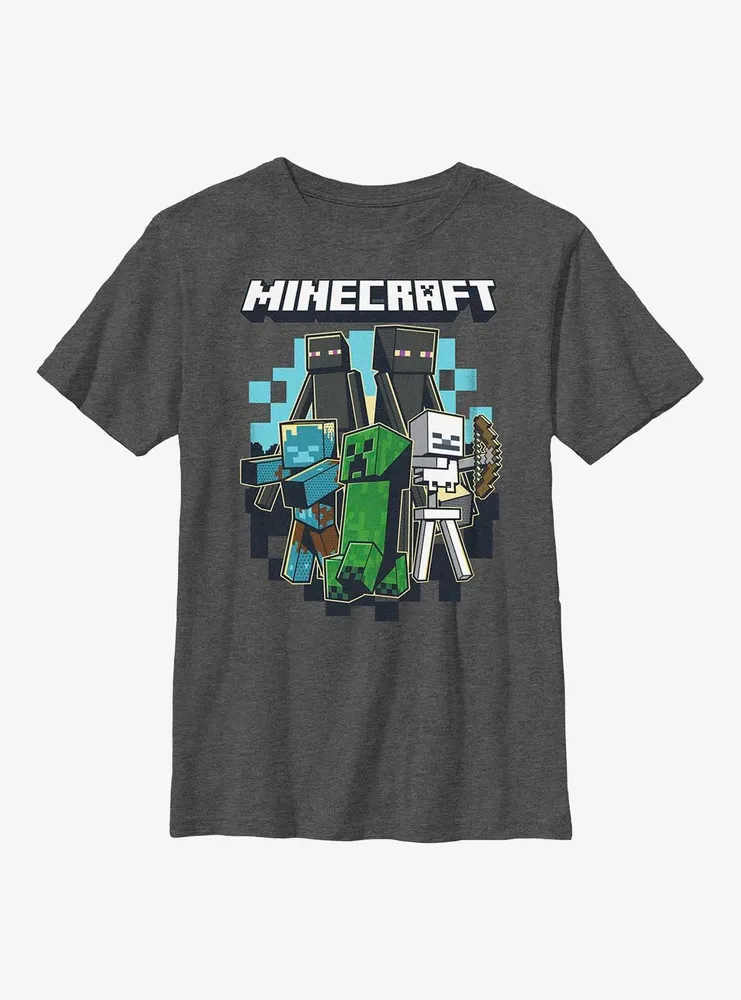 Minecraft Jolly Sunset Youth T-Shirt