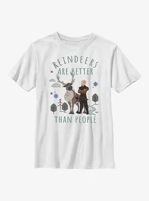 Disney Frozen 2 Reindeers Are Better Youth T-Shirt