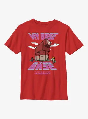 Minecraft My Base Youth T-Shirt