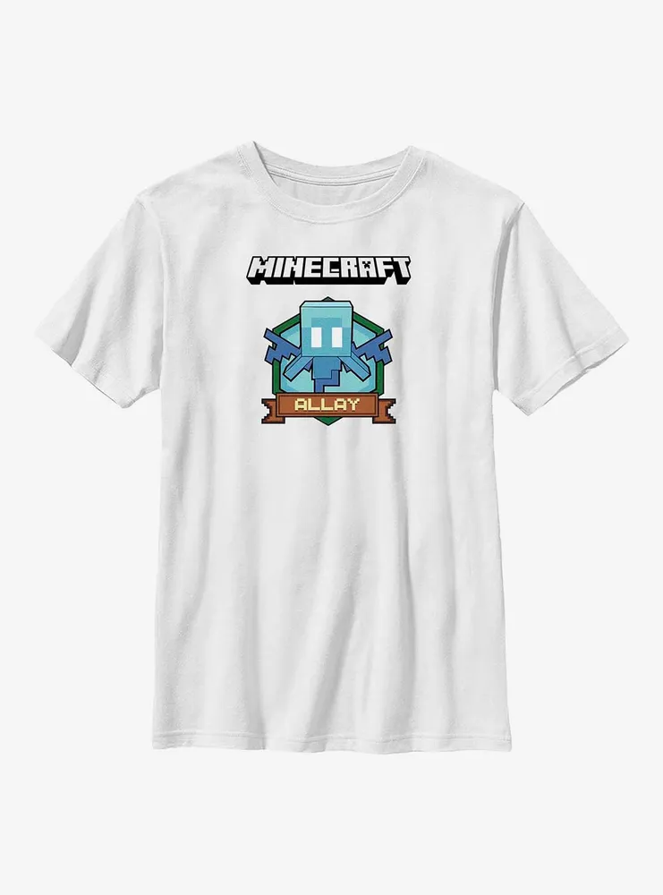 Minecraft Allay Badge Youth T-Shirt