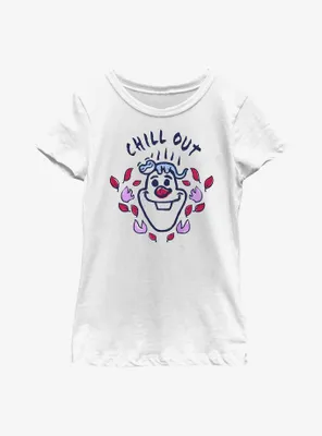 Disney Frozen 2 Olaf Chill OutYouth Girls T-Shirt