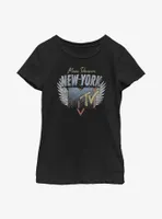 MTV Lightning Rockstar Logo Youth Girls T-Shirt