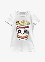 Maruchan Face Cup-8 Youth Girls T-Shirt