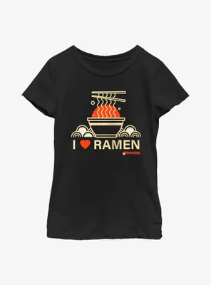 Maruchan Heart Ramen 4Eva Youth Girls T-Shirt