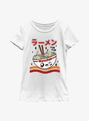 Maruchan Kawaii Bowl Yum Youth Girls T-Shirt