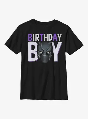 Marvel Black Panther Birthday Boy  Youth T-Shirt