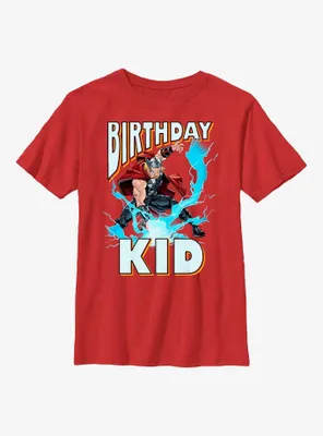 Marvel Thor Birthday Kid Youth T-Shirt