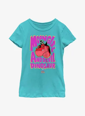 Marvel Moon Girl Devil Dinosaur Character Title Youth Girls T-Shirt