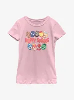 Marvel Avengers Easter Hoppy Spring Youth Girls T-Shirt