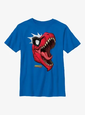 Marvel Spider Rex Big Face Youth T-Shirt