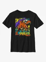 Marvel Spider Rex Colorful Jungle Youth T-Shirt