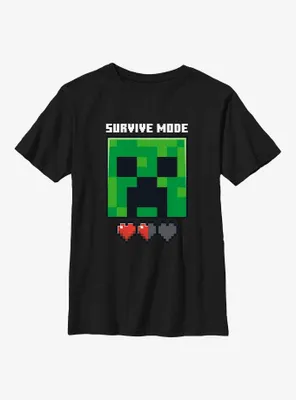 Minecraft Survive Youth T-Shirt