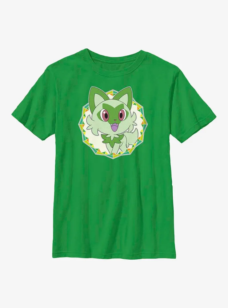 Pokemon Sprigatito Sparkle Youth T-Shirt