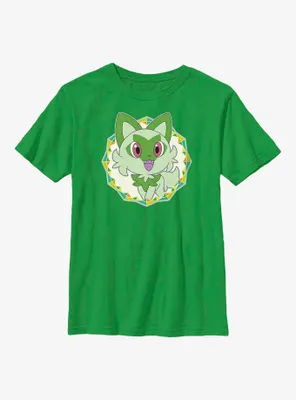 Pokemon Sprigatito Sparkle Youth T-Shirt