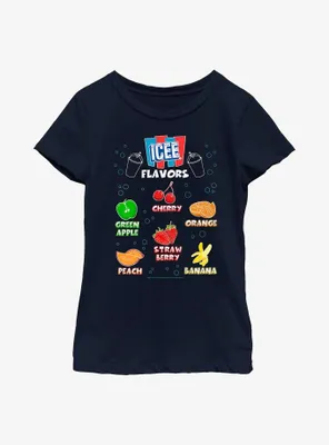 Icee Flavor Textbook Youth Girls T-Shirt
